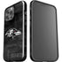 NFL Baltimore Ravens Black & White iPhone 15 Pro Max Impact Case