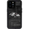 NFL Baltimore Ravens Black & White iPhone 14 Pro Max Waterproof Case