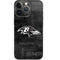 NFL Baltimore Ravens Black & White iPhone 14 Pro Skin