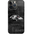 NFL Baltimore Ravens Black & White iPhone 14 Pro Skin