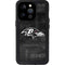 NFL Baltimore Ravens Black & White iPhone 14 Pro Waterproof Case