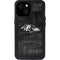 NFL Baltimore Ravens Black & White iPhone 15 Waterproof Case