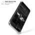 NFL Baltimore Ravens Black & White iPhone 7/8 Plus Clear Case
