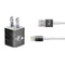 NFL Baltimore Ravens Black & White iPhone Charger (5W USB) Skin