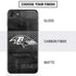 NFL Baltimore Ravens Black & White iPhone SE (2nd & 3rd Gen) Skin