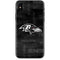 NFL Baltimore Ravens Black & White iPhone X Skin