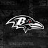 NFL Baltimore Ravens Black & White iPhone X Skin