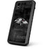 NFL Baltimore Ravens Black & White iPhone XR Waterproof Case