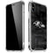 NFL Baltimore Ravens Black & White iPhone XS Max Clear Case