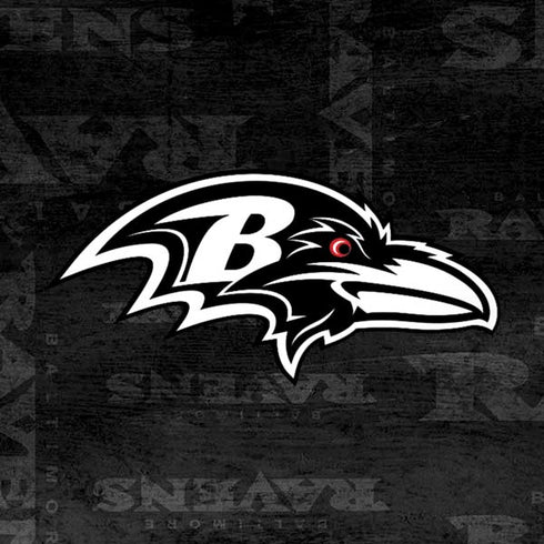 NFL Baltimore Ravens Black & White iPhone XS Skin