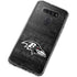 NFL Baltimore Ravens Black & White LG K51/Q51 Clear Case