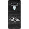 NFL Baltimore Ravens Black & White LG Stylo 6 Clear Case