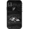 NFL Baltimore Ravens Black & White LifeProof Fre iPhone Skin