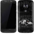 NFL Baltimore Ravens Black & White Moto E5 Play Skin