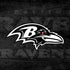 NFL Baltimore Ravens Black & White Moto E5 Play Skin
