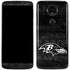 NFL Baltimore Ravens Black & White Moto E5 Plus Skin