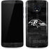 NFL Baltimore Ravens Black & White Moto G6 Skin