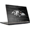 NFL Baltimore Ravens Black & White MSI GS65 Stealth Laptop Skin
