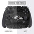 NFL Baltimore Ravens Black & White Nintendo Switch Bundle Skin
