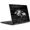 NFL Baltimore Ravens Black & White Notebook 9 Pro 13in (2017) Skin