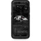 NFL Baltimore Ravens Black & White Otterbox Commuter Galaxy Skin