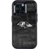 NFL Baltimore Ravens Black & White Otterbox Defender iPhone Skin