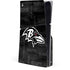 NFL Baltimore Ravens Black & White PS5 Slim Disk Console Skin