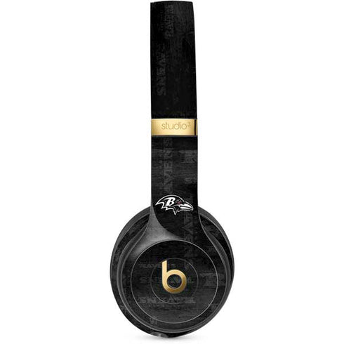 NFL Baltimore Ravens Black & White Studio Wireless 3 Skin