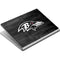 NFL Baltimore Ravens Black & White Surface Book Skin