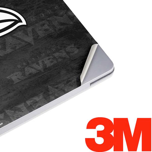 NFL Baltimore Ravens Black & White Surface Laptop 2 Skin