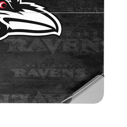 NFL Baltimore Ravens Black & White Surface Laptop Studio Skin