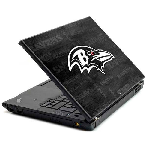 NFL Baltimore Ravens Black & White T440s Skin