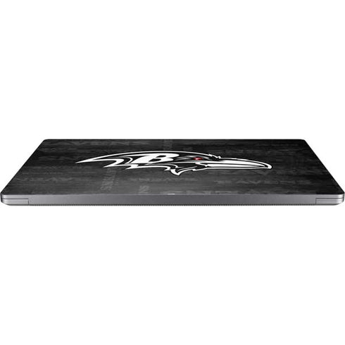 NFL Baltimore Ravens Black & White Universal Laptop 17in (13.8 x 10in) Skin