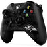 NFL Baltimore Ravens Black & White Xbox One X Controller Skin