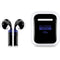 NFL Baltimore Ravens Black Performance Series Apple AirPods Skin
