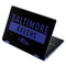 NFL Baltimore Ravens Black Performance Series Aspire R11 11.6in Skin