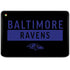 NFL Baltimore Ravens Black Performance Series HP Chromebook Skin