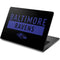 NFL Baltimore Ravens Black Performance Series Dell Chromebook Skin
