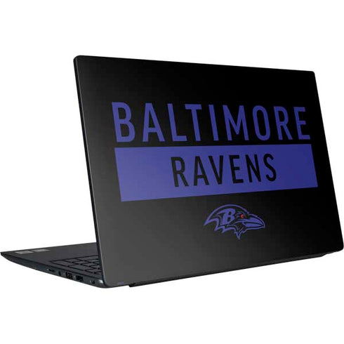 NFL Baltimore Ravens Black Performance Series Dell Vostro Skin