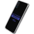 NFL Baltimore Ravens Black Performance Series Galaxy A10e Clear Case