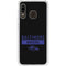 NFL Baltimore Ravens Black Performance Series Galaxy A20 Clear Case