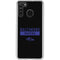 NFL Baltimore Ravens Black Performance Series Galaxy A21 Clear Case