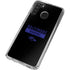 NFL Baltimore Ravens Black Performance Series Galaxy A21 Clear Case