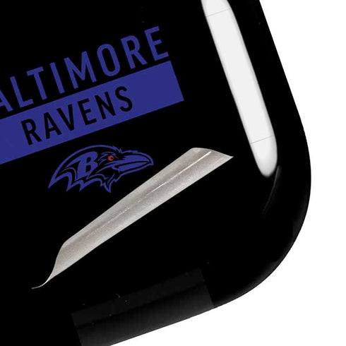NFL Baltimore Ravens Black Performance Series Galaxy Buds Pro Skin