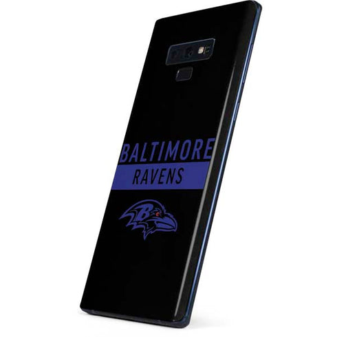 NFL Baltimore Ravens Black Performance Series Galaxy Note 9 Skin