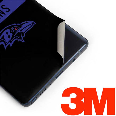 NFL Baltimore Ravens Black Performance Series Galaxy Note 9 Skin