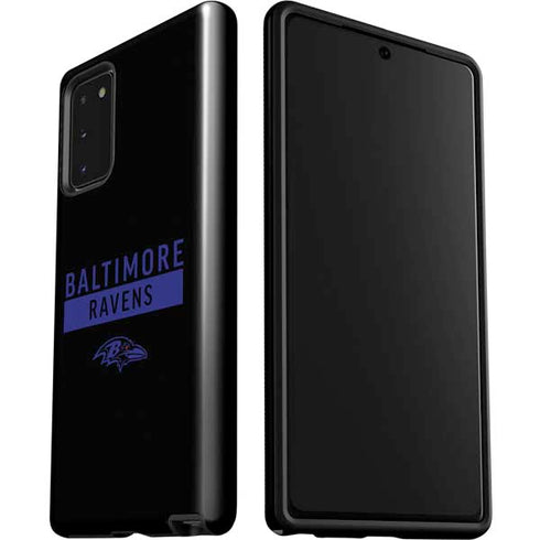 NFL Baltimore Ravens Black Performance Series Galaxy Note20 5G Pro Case