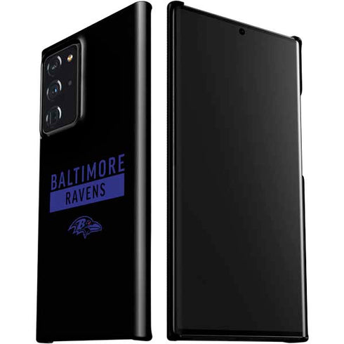 NFL Baltimore Ravens Black Performance Series Galaxy Note20 Ultra 5G Lite Case