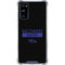 NFL Baltimore Ravens Black Performance Series Galaxy S20 FE Clear Case