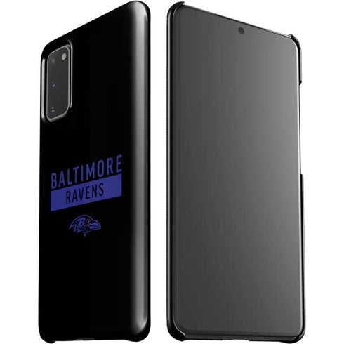 NFL Baltimore Ravens Black Performance Series Galaxy S20 Lite Case